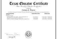 10+ Best Teacher Certificate Templates | Free Word & Pdf Inside Amazing Best Teacher Certificate