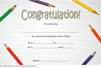 10+ Kindergarten Graduation Certificates To Print Free Within Kindergarten Graduation Certificate Printable