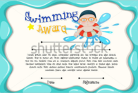 14+ Free Swimming Certificate Templates Samples, Designs In Fantastic Free Swimming Certificate Templates