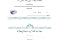 18+ Sample Baptism Certificate Templates Free Sample Intended For Awesome Baptism Certificate Template Download