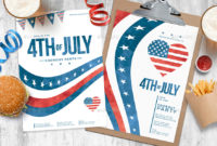4Th Of July Flyer Templatesbrandpacks | Graphicriver Within 4Th Of July Menu Template