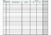 50 Example Mileage Log For Taxes | Ufreeonline Template Pertaining To Mileage Log For Taxes Template