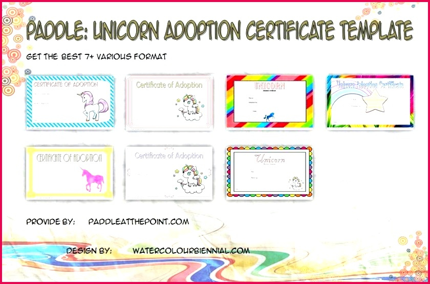 6 Pet Rock Adoption Certificate Template 83537 Fabtemplatez With