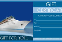 7 Free Sample Travel Gift Certificate Templates Within Travel Gift Certificate Templates