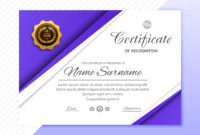 Abstract Creative Certificate Of Appreciation Award Within New Award Certificate Design Template