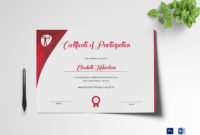 Archery Participation Certificate Template Regarding For Certificate Of Participation Template Word