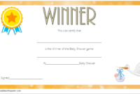 Baby Shower Winner Certificates Free [7+ Best 2019 Designs] Throughout Fantastic Free Printable Best Husband Certificate 7 Designs