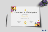 Badminton Participation Certificate Template Inside Within Simple Badminton Certificate Template