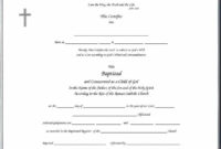 Baptism Certificate Template Pdf Carlynstudio Intended With Regard To Simple Christian Baptism Certificate Template
