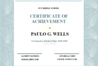 Best Templates: Student Achievement Certificates Templates Within Academic Achievement Certificate Template
