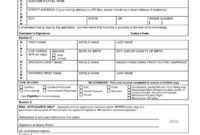 Birth Certificate Form Free Templates In Pdf Word Excel Regarding Fascinating Minor Electrical Installation Works Certificate Template
