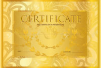 Certificate, Diploma (Golden Design Template, Colorful Inside Simple Scroll Certificate Templates