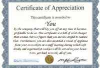 Certificate Of Appreciation For Employees Printable Pertaining To Free Employee Recognition Certificates Templates Free