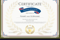 Certificate Of Participation Template Throughout With Certificate Of Participation Template Doc 7 Ideas