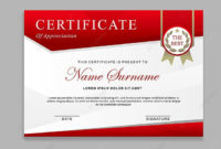 Certificate Template Design With Red And White Color Regarding Free 24 Martial Arts Certificate Templates 2020