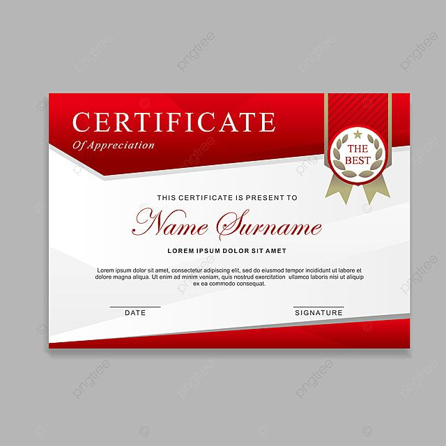 Certificate Template Design With Red And White Color Regarding Free 24 Martial Arts Certificate Templates 2020
