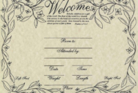 Commemorative Certificate Template (6 Intended For Free Commemorative Certificate Template
