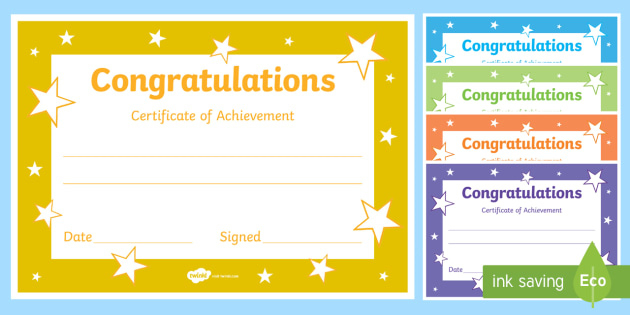 Congratulations Certificate Template | Editable Resource Inside Free Netball Achievement Certificate Editable Templates