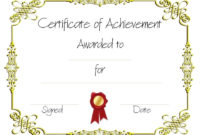 Copy 8 Of Certificate Of Achievement (960×720 In Netball Achievement Certificate Editable Templates