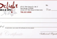 Delight Nails & Spa Within Nail Salon Gift Certificate