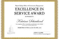 Doing More.together.: 2012 Excellence In Service Award Pertaining To New Long Service Award Certificate Templates