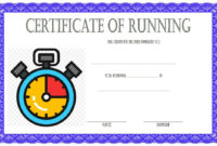 Editable Running Certificate 10+ Best Options In Running Certificates Templates Free