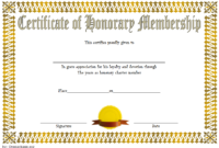 Free Honorary Membership Certificate Template 1 | Two In Worlds Best Boss Certificate Templates Free