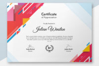 Free Modern Stylish Certificate Mockup In Psd Designhooks For Leadership Certificate Template Designs