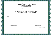 Free Printable Award Template Calep.midnightpig.co Within Softball Certificate Templates