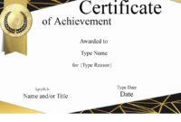 Free Printable Certificate Of Achievement | Customize Online In Winner Certificate Template Ideas Free