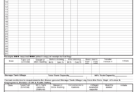 Fuel Log Sheet Fill Online, Printable, Fillable, Blank For Fuel Mileage Log Template