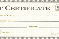 Generic Gift Certificates Print Free Fresh 18 Gift Regarding New Generic Certificate Template