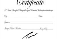 Gift Certificate Template 14+ Word, Pdf, Psd, Ai Inside Black And White Gift Certificate Template Free