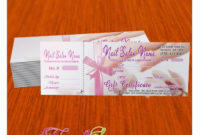 Gift Certificates For Nail Spa Salon Www.nailspadesigns Throughout New Nail Salon Gift Certificate