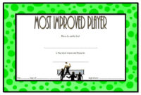 Most Improved Player Certificate Template: 7+ Best Choices Pertaining To New Certificate For Best Dad 9 Best Template Choices