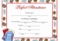 Perfect Attendance Certificate Template Download Printable Regarding Perfect Attendance Certificate Free Template
