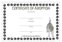 Pin On Adoption Certificate Free Ideas With Regard To Fantastic Stuffed Animal Adoption Certificate Template Free