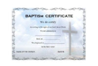 Pin On Certificate Templates Inside Simple Christian Baptism Certificate Template