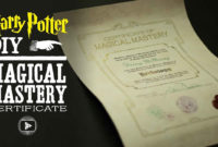 Pin On Harry Potter Intended For Fresh Harry Potter Certificate Template