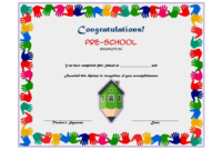 Preschool Graduation Certificate Free Printable: 10+ Designs Regarding Fresh Kindergarten Diploma Certificate Templates 7 Designs Free