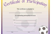 Printable Sports Certificates | Sampleprintable With Sportsmanship Certificate Template