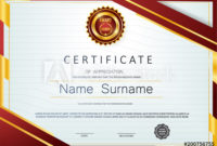 Qualification Certificate Of Appreciation Design. Luxury Within Qualification Certificate Template