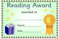 Reading Award Certificate Template Download Printable Pdf Inside Simple Star Reader Certificate Template
