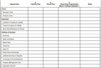 Rent Payment Tracker Spreadsheet: 10+ Best Documents Free With Regard To Rental Payment Log Template