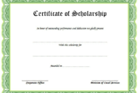 Scholarship Certificate Template: Top 10+ Greatest Ideas Throughout New Drama Certificate Template Free 7 Fresh Concepts