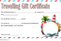 Travel Gift Certificate Templates 10+ Best Ideas Free! Within Amazing Travel Gift Certificate Templates