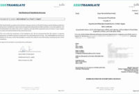 Uscis Birth Certificate Translation Template (12 With Regard To Birth Certificate Translation Template Uscis