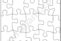 Blank Jigsaw Puzzle Template Printable Pdf Download pertaining to Blank Jigsaw Piece Template