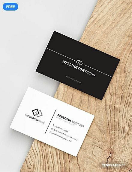 Free Blank Business Card Template - Word (Doc) | Psd within Blank Business Card Template Psd