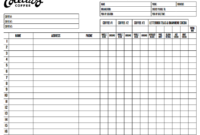 Fundraiser Order Form Templates – Word Excel Pdf Formats in Blank Fundraiser Order Form Template